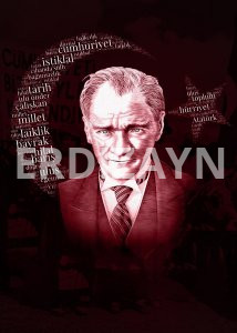 HD Atatürk Görseli 4600 x 6430 PİKSEL